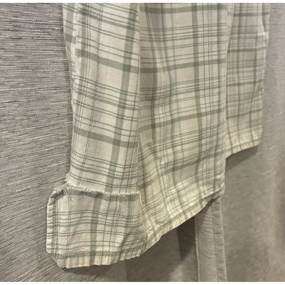 Vintage Northern Reflections Plaid Sleeveless Top Cottagecore Farmhouse